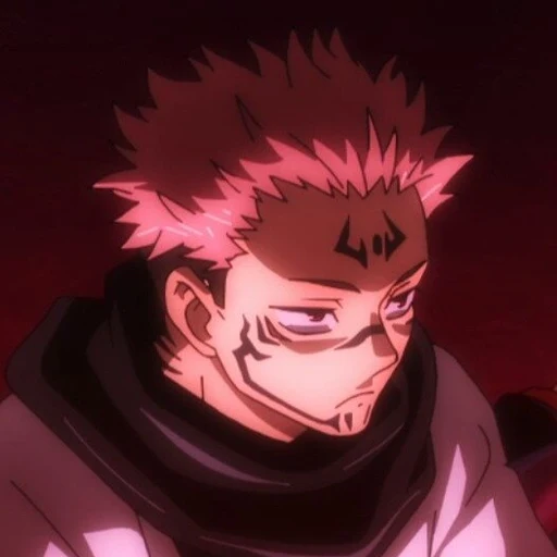 Ryomen Sukuna from Jujutsu Kaisen, an AI character on folk
