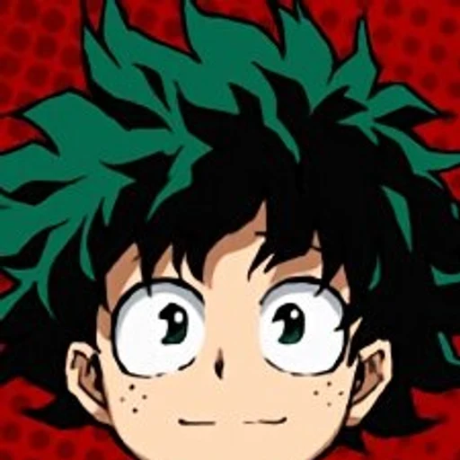 Izuku Midoriya from My Hero Academia