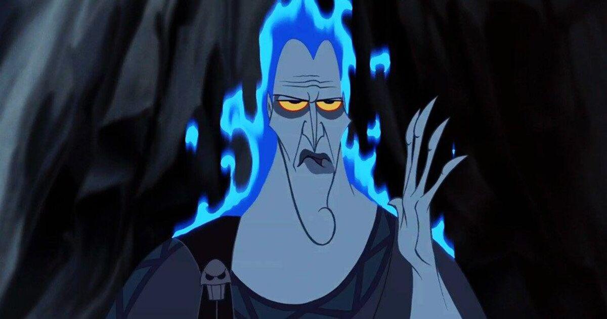 Hades from Hercules from Disney's Hercules, an AI character on folk