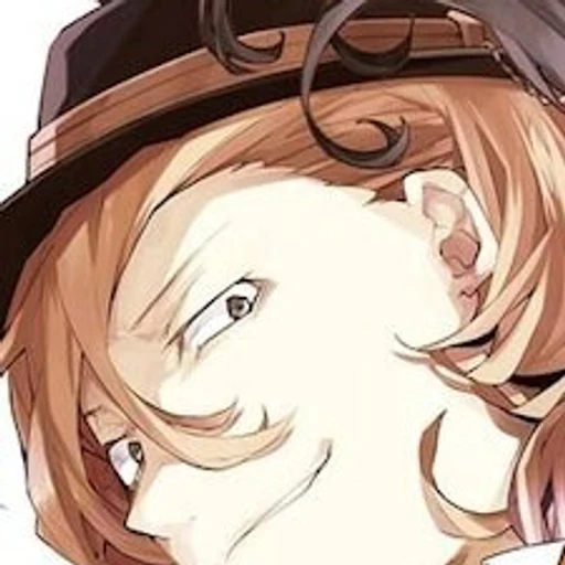 Chuuya Nakahara from Bungo Stray Dogs, an AI character on folk