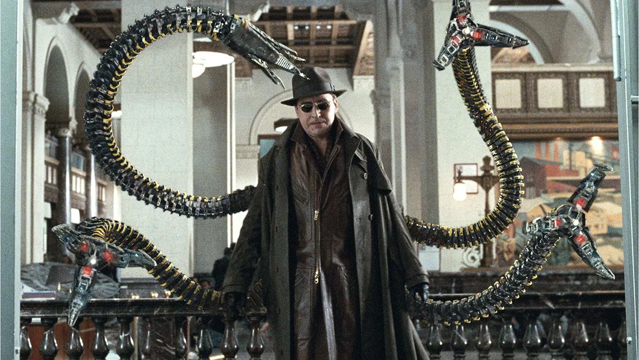 Doctor octopus from Marvel Comics, an AI character on folk