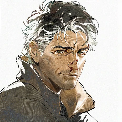 Hal Jordan from DC Comics, an AI character on folk