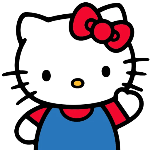 hello kitty from Sanrio, an AI character on folk