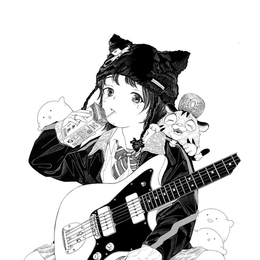 Mickey from Disney franchise, an AI character on folk