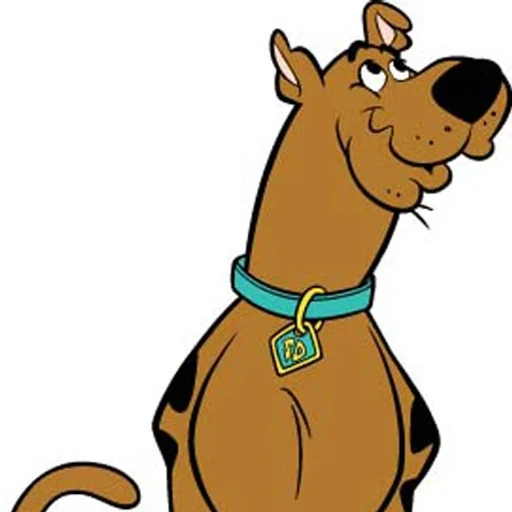 Scoobidoo from Scooby-Doo franchise, an AI character on folk