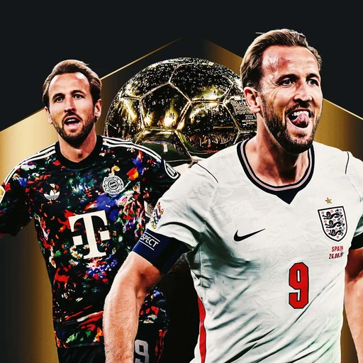 Harry kane from England and Bayern Munich footballer, an AI character on folk
