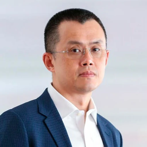 Cz binance from Binance founder, an AI character on folk