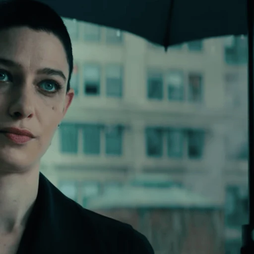 Adjudicator from John Wick series, an AI character on folk