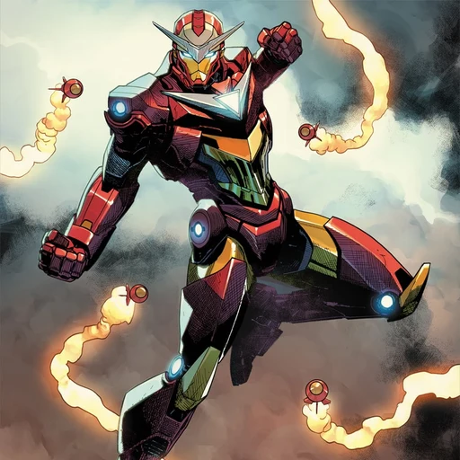 Iron man from Marvel Comics, Tony Stark