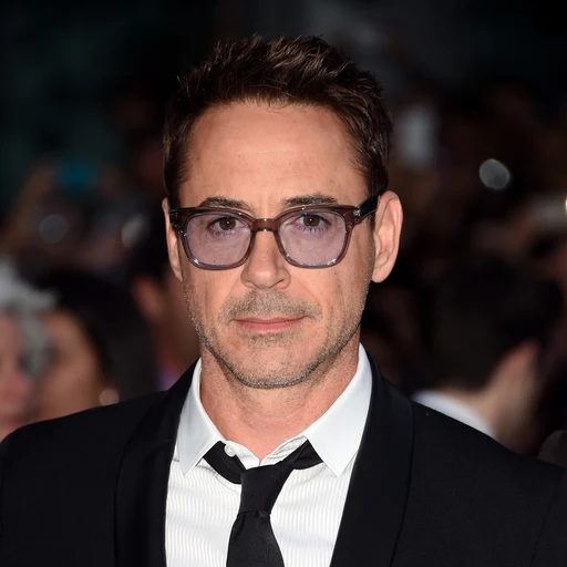 Robert Downey Jr from American actor, producer, an AI character on folk