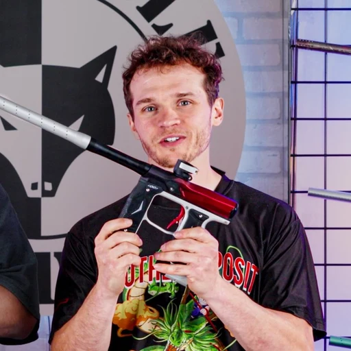 GYM RAT from Matt Davies, paintball and fitness YouTube/TikTok persona, an AI character on folk