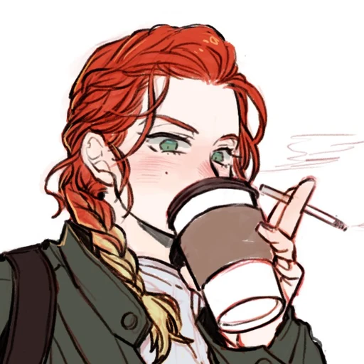 Black Widow from Black Widow, Marvel Cinematic Universe, an AI character on folk
