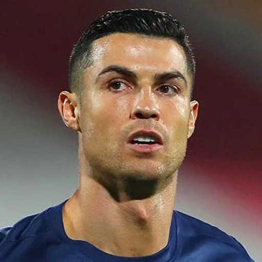 Christiano Ronaldo from association football player, an AI character on folk