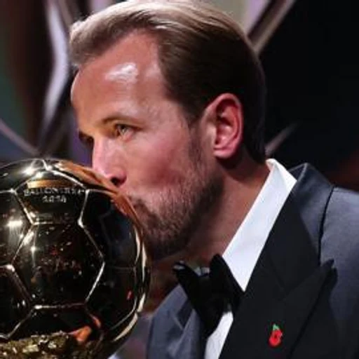 Harry Kane from England and Bayern Munich footballer, an AI character on folk