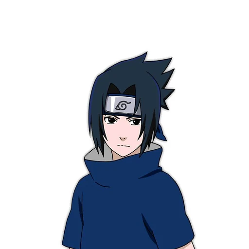 Rinnegan Sasuke from Naruto, an AI character on folk