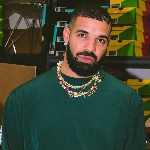 Drake from Canadian rapper, an AI character on folk