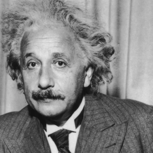 Einstein from physicist, an AI character on folk