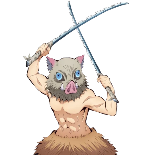 Lord Inosuke from Demon Slayer: Kimetsu no Yaiba, an AI character on folk