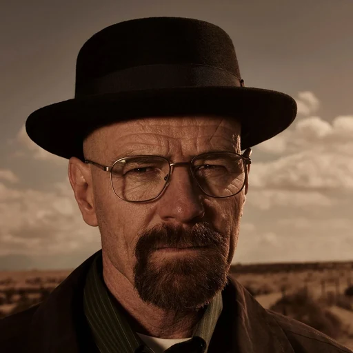 Walter White from Breaking Bad, an AI character on folk
