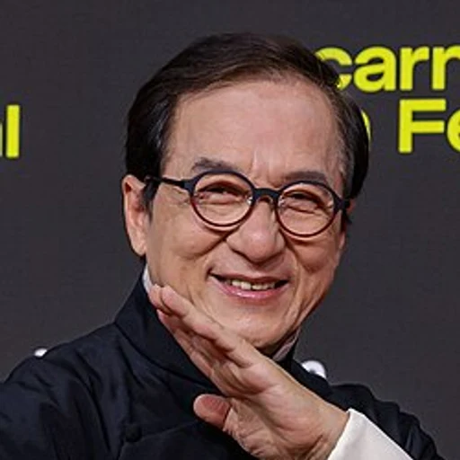 Jackie Chan from Hong Kong martial artist and actor, an AI character on folk