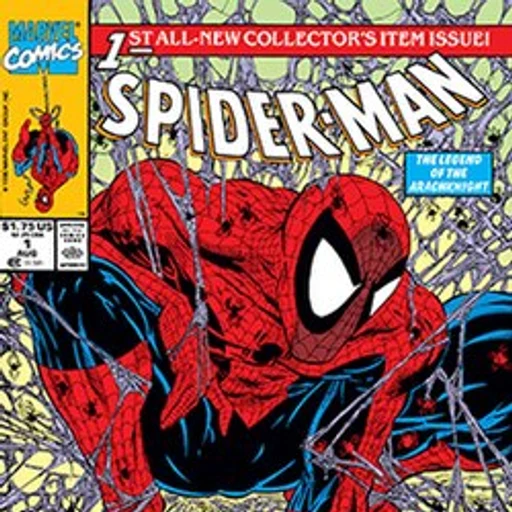 Peter Parker from Spider-Man, Marvel Comics, an AI character on folk