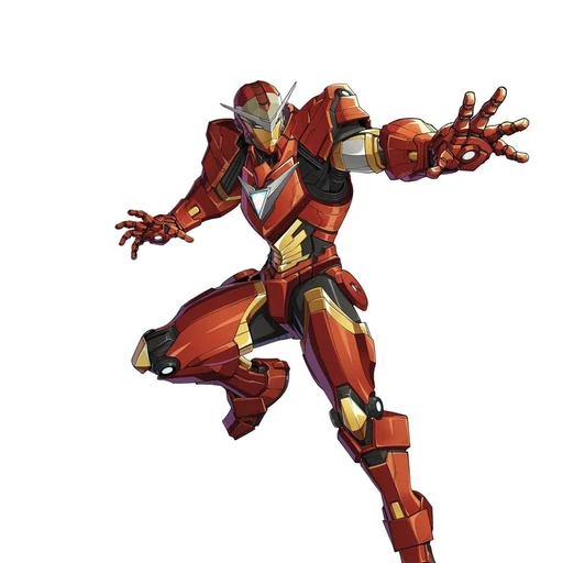 Iron Man from Marvel Comics, Tony Stark, an AI character on folk