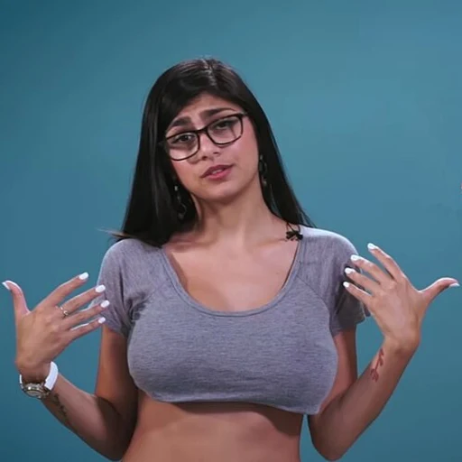 Mia Khalifa from Lebanese-American media personality and activist, an AI character on folk
