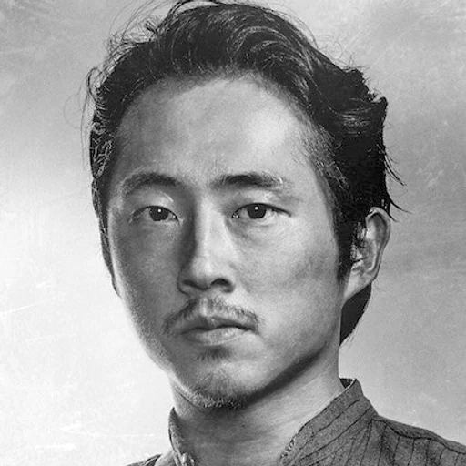 Glenn from The Walking Dead, an AI character on folk