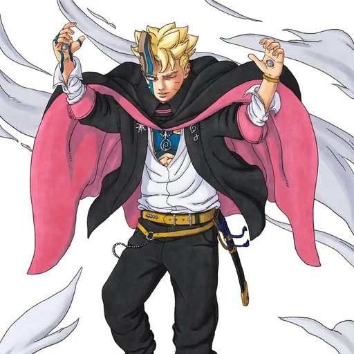 Boruto from Naruto, an AI character on folk