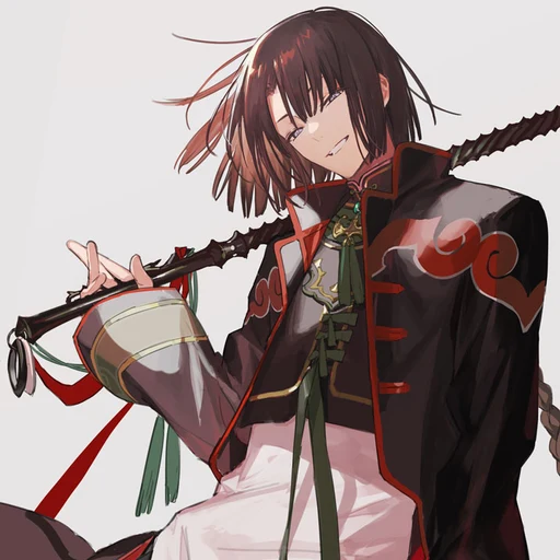Taigong Wang from Fate/Grand Order, an AI character on folk