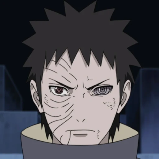 Obito uchiha from Naruto, an AI character on folk