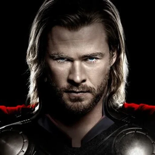 Thor from Marvel Cinematic Universe, an AI character on folk