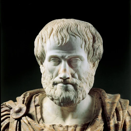 Aristotle from ancient Greek philosopher, tutor of Alexander the Great, an AI character on folk