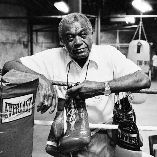 Eddie futch from boxing trainer, an AI character on folk