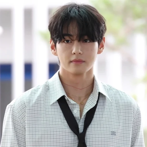 Kim Taehyung from Kim Taehyung, BTS member, an AI character on folk