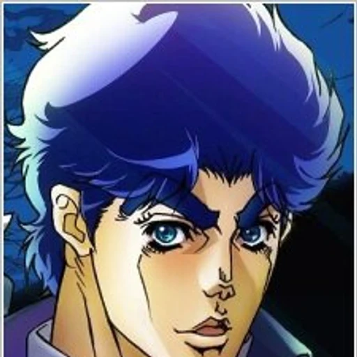Jojo from JoJo's Bizarre Adventure, an AI character on folk