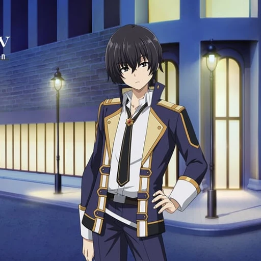 Cid Kagenou from The Eminence in Shadow, an AI character on folk