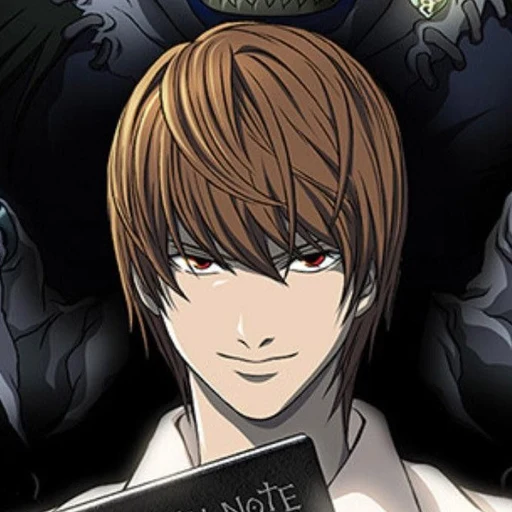 Light yagami from Death Note, an AI character on folk