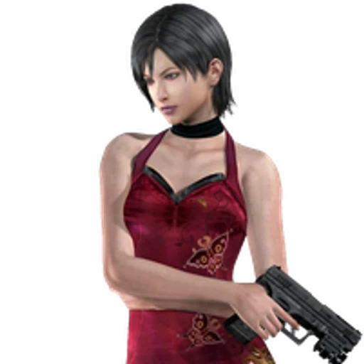 Ada from Resident Evil, an AI character on folk
