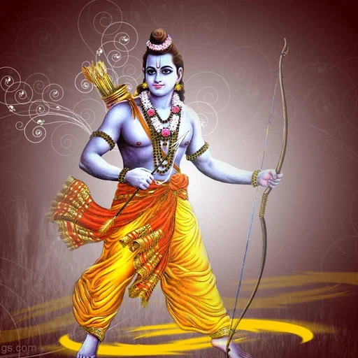 Lord Rama from Ramayana epic character, an AI character on folk