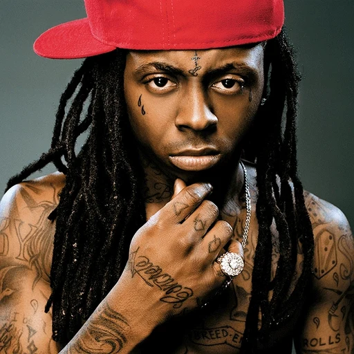 Lil wayne from American rapper, an AI character on folk