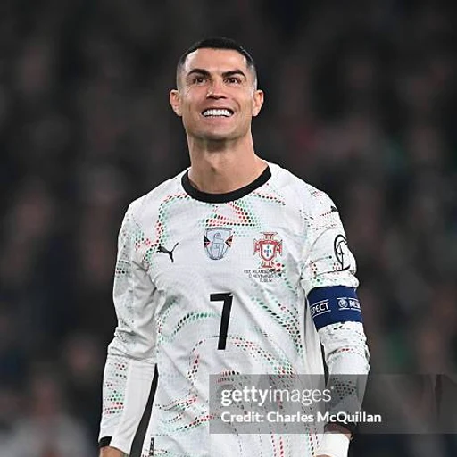 CR7 from Portugal football player, an AI character on folk