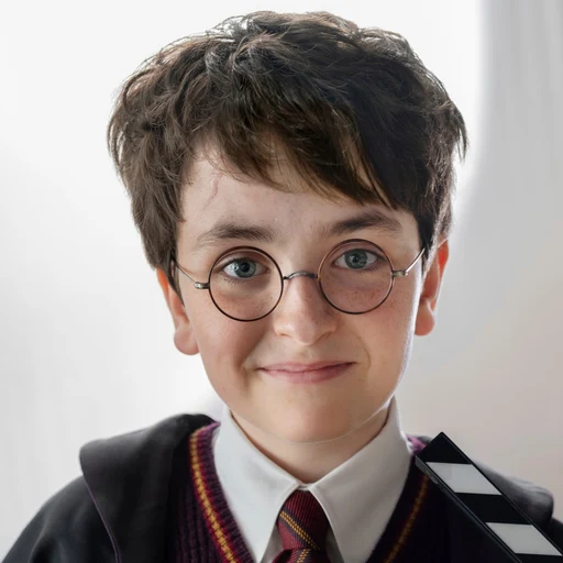 Harry from Harry Potter series, an AI character on folk