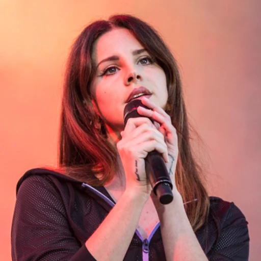 Lana del rey from singer-songwriter, an AI character on folk