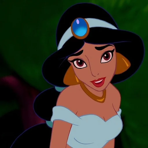 Jasmine from Aladdin, an AI character on folk