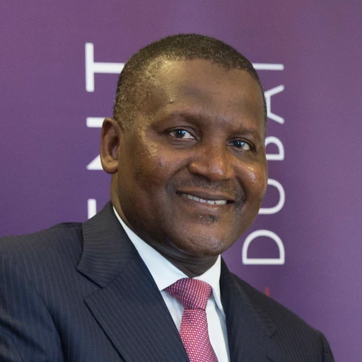 Dangote from Nigerian businessman, Dangote Group, an AI character on folk