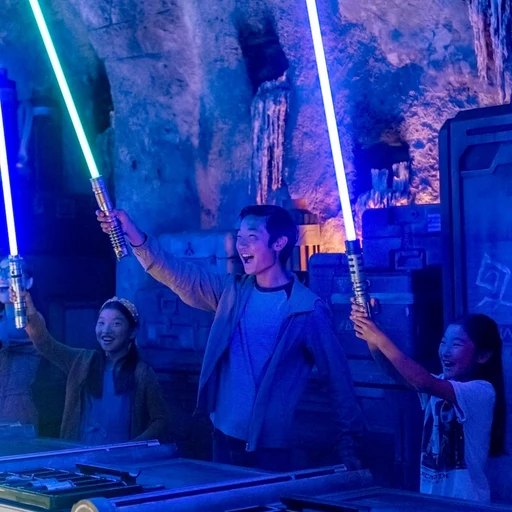 Savi from Star Wars: Galaxy's Edge, Savi's Workshop, an AI character on folk