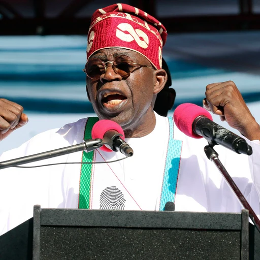 Bola Ahmed tinubu from President of Nigeria, an AI character on folk
