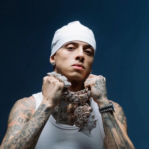Central cee from British rapper, an AI character on folk