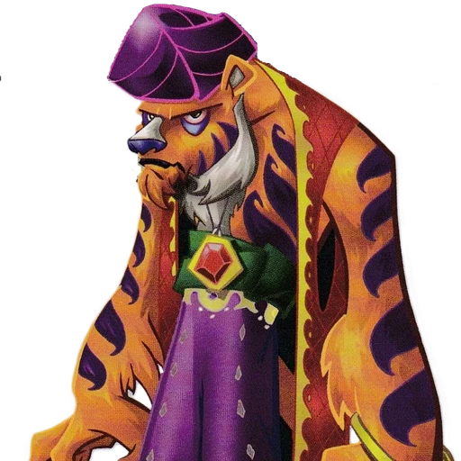 RAJAN from Sly Cooper, an AI character on folk